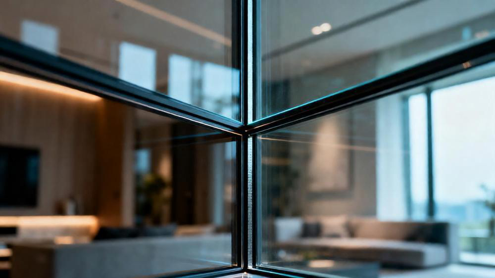 corner aluminum window