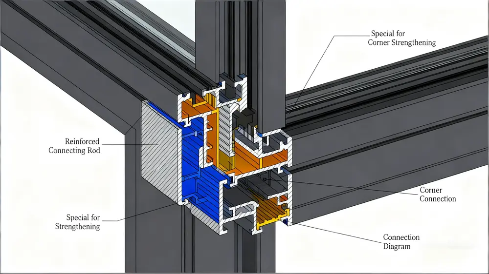 corner aluminum window corner aluminum window