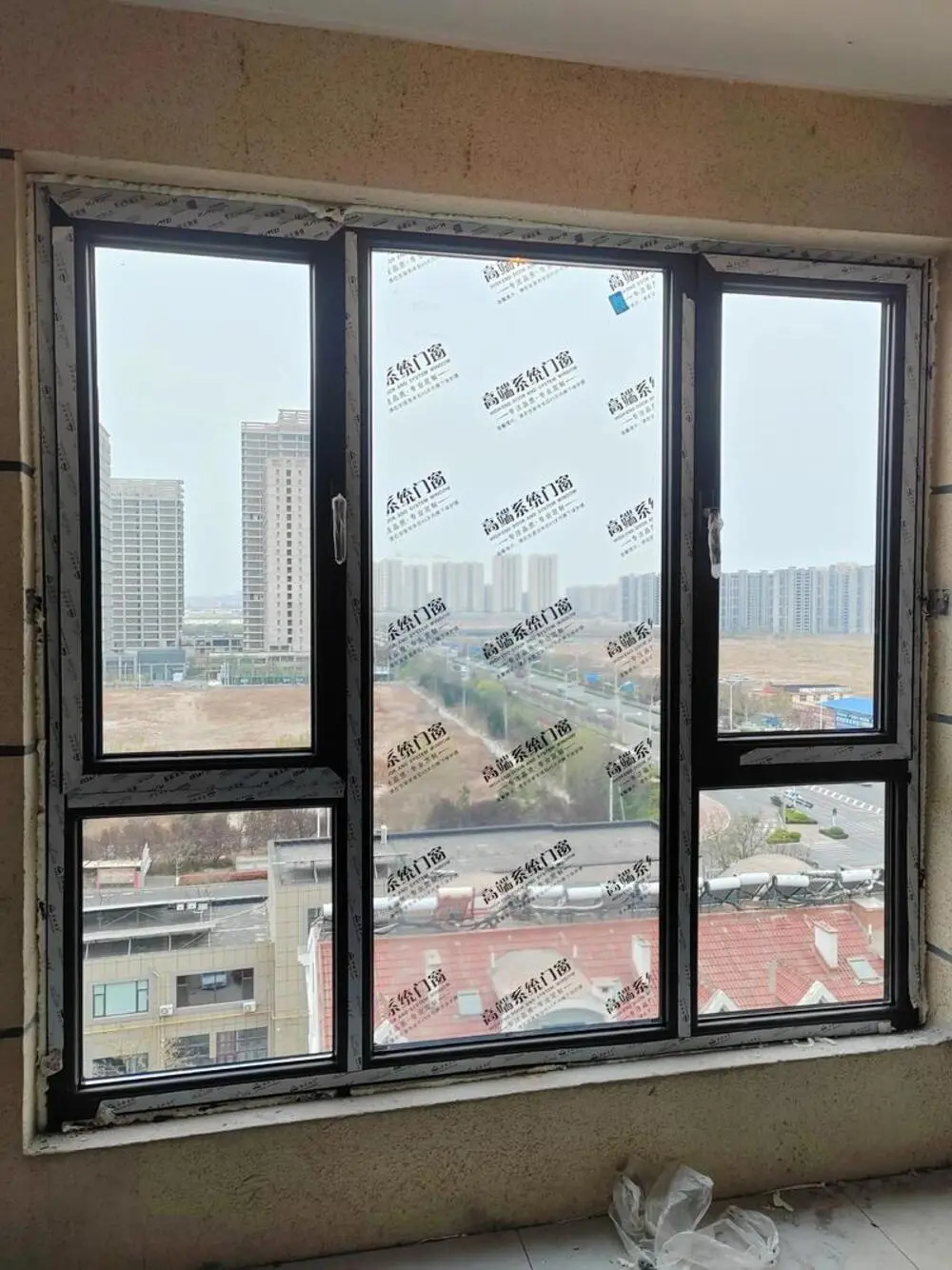 aluminium flush windows