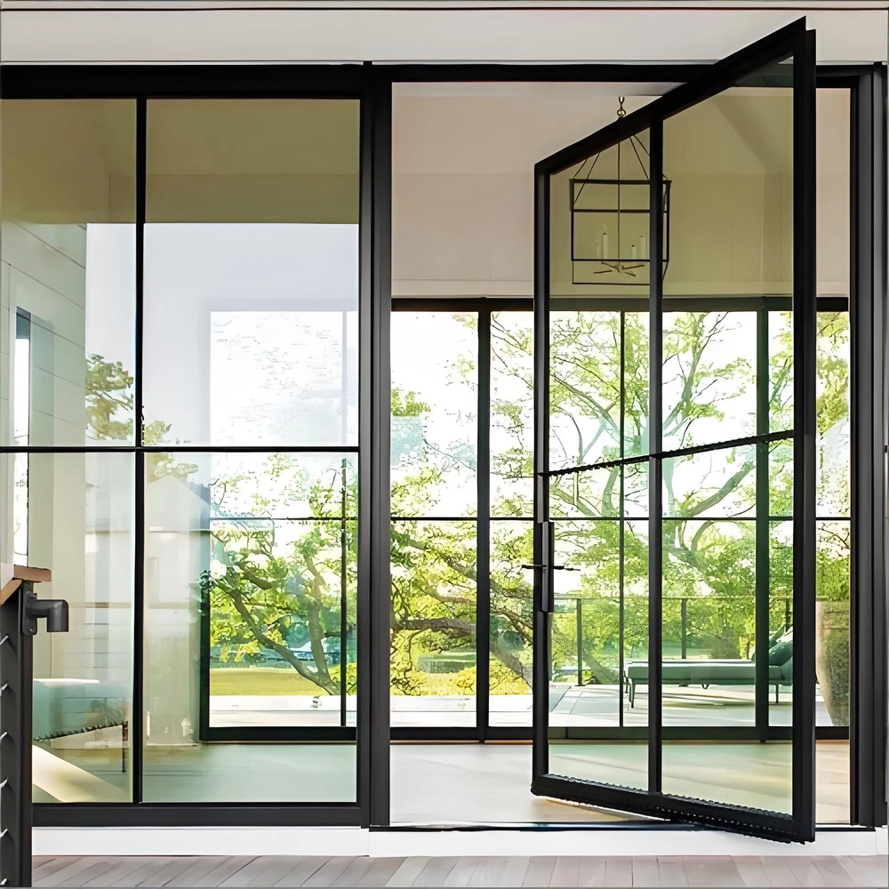 Aluminum Pivot-Hinged Door Aluminum Pivot-Hinged Door