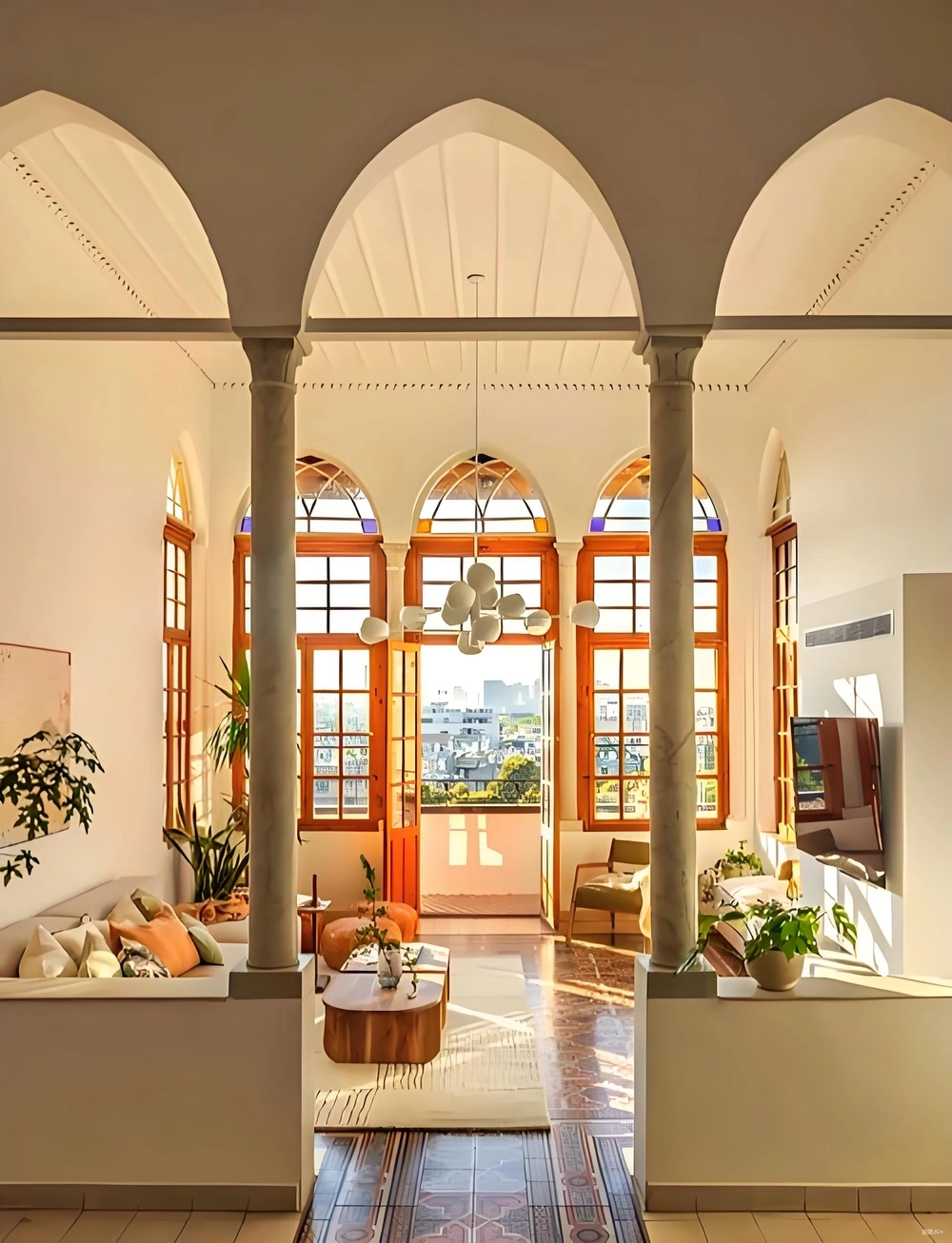 Curved Aluminum Window