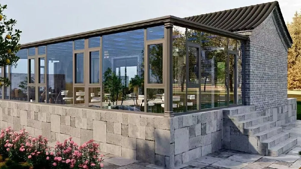 aluminium framed conservatory