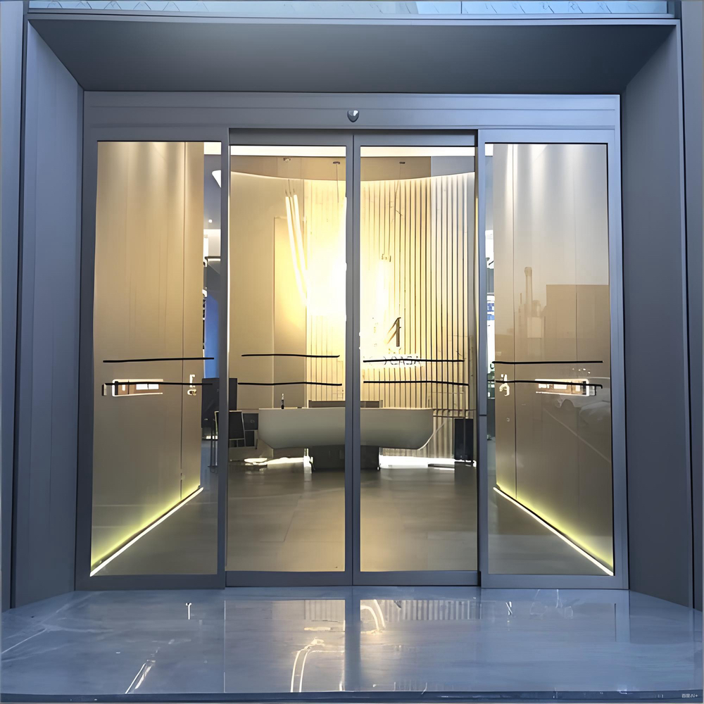 Aluminum Automatic Sliding Door