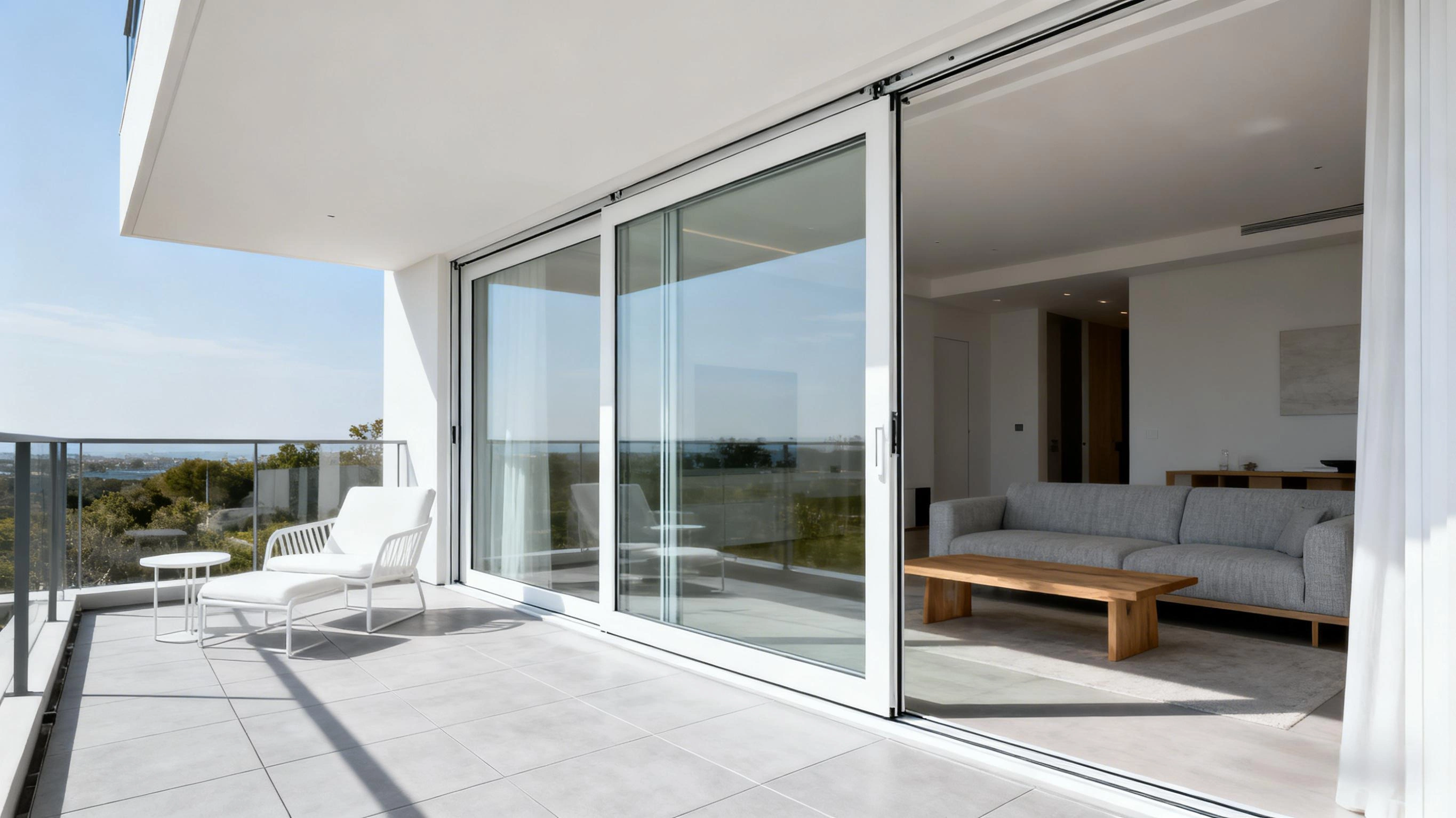 sliding vinyl doors