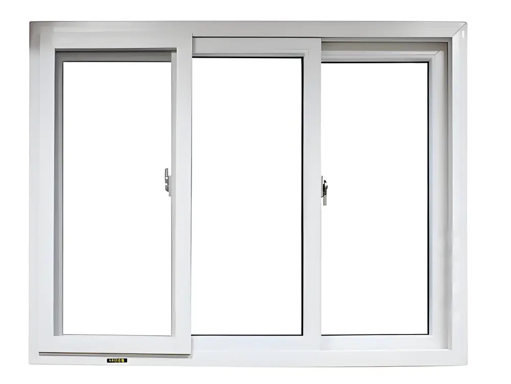 Three Track UPVC Sliding Window