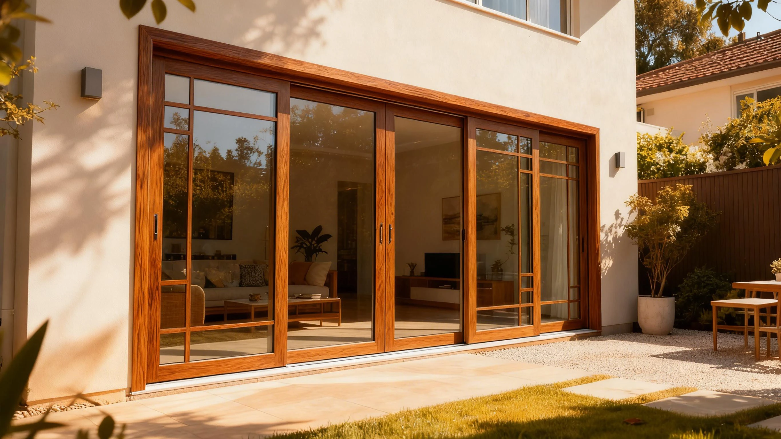 Multi-Panel UPVC Sliding Doors