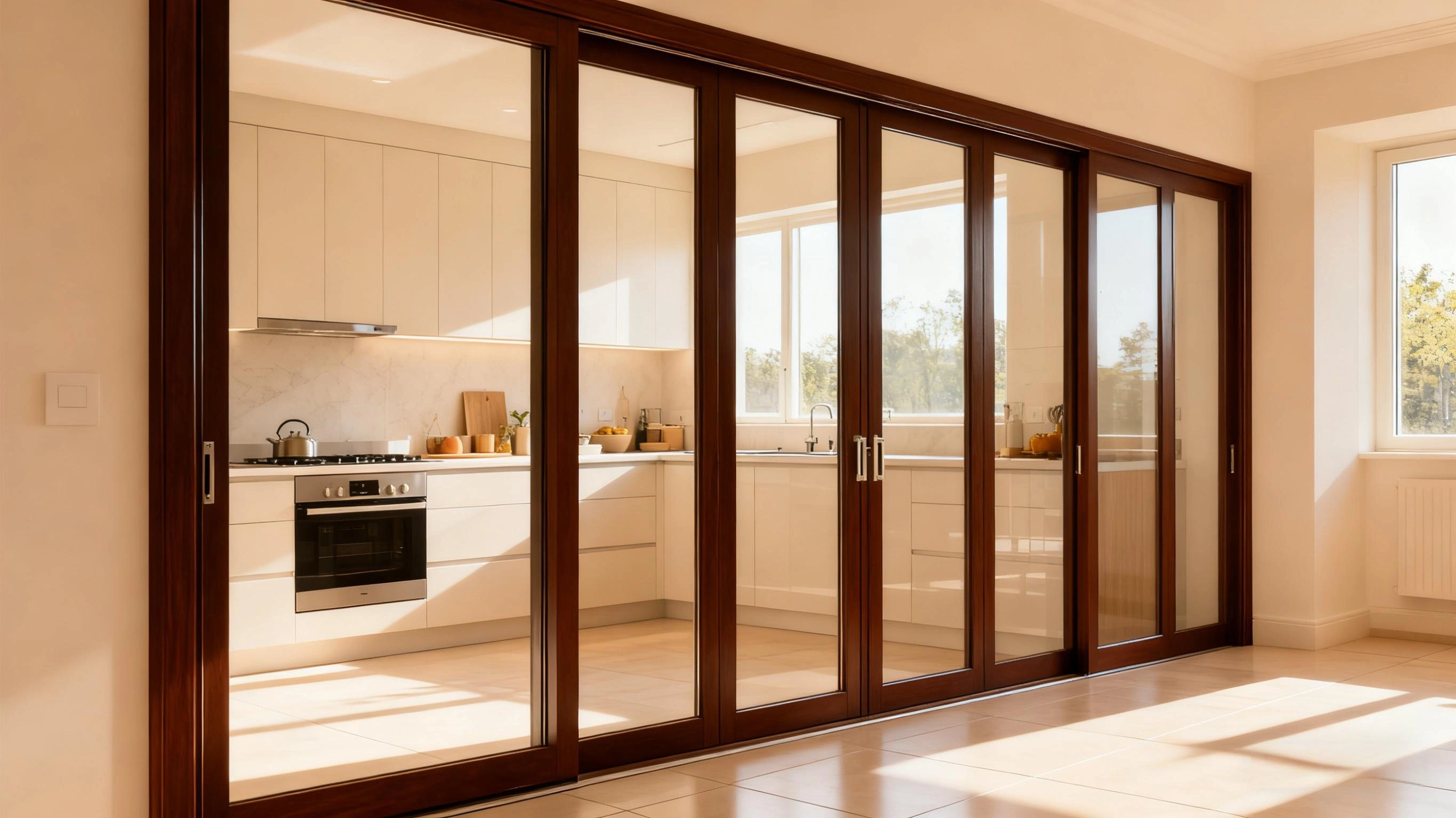 Multi-Panel UPVC Sliding Doors