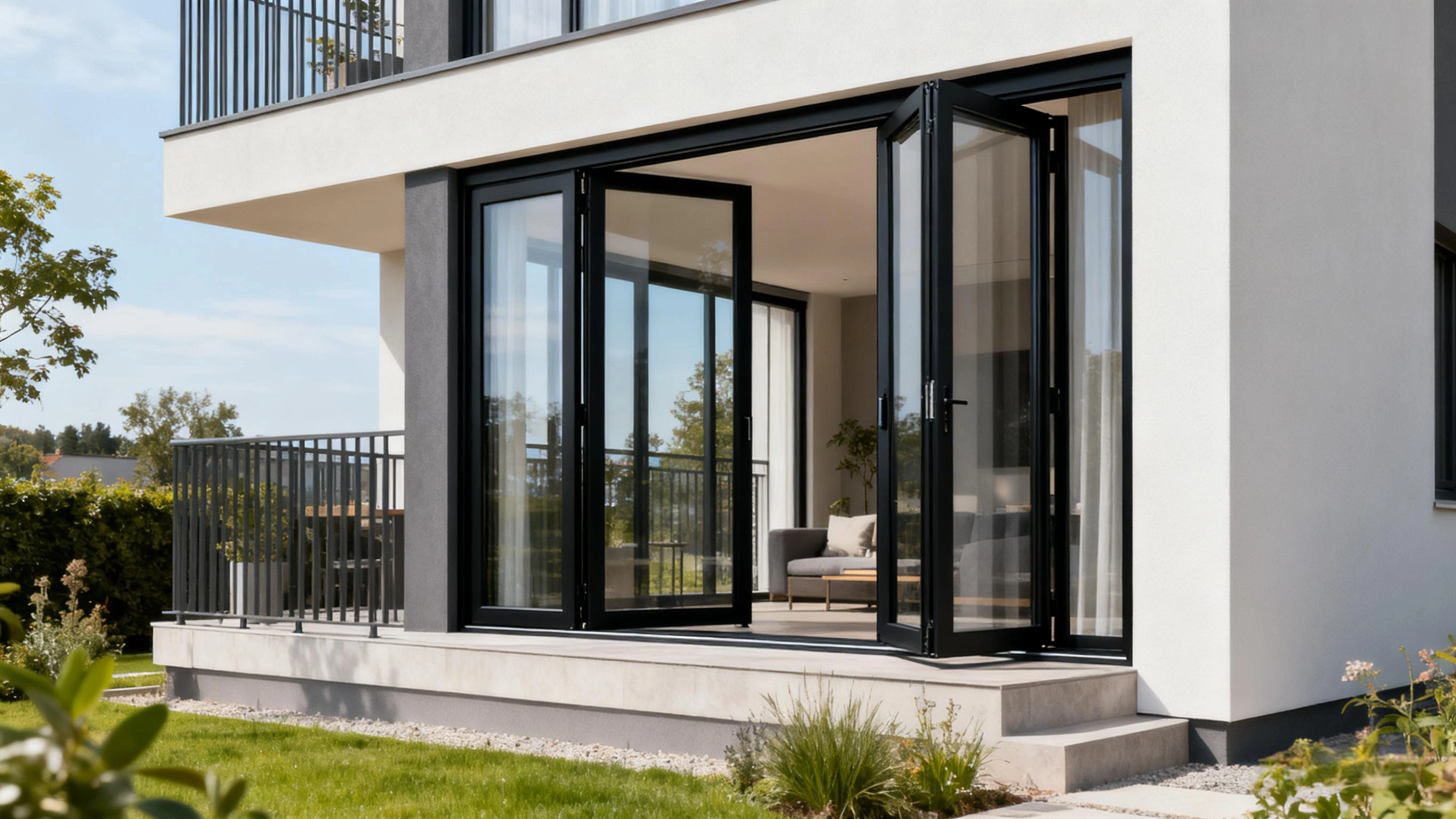 vinyl bifold patio doors