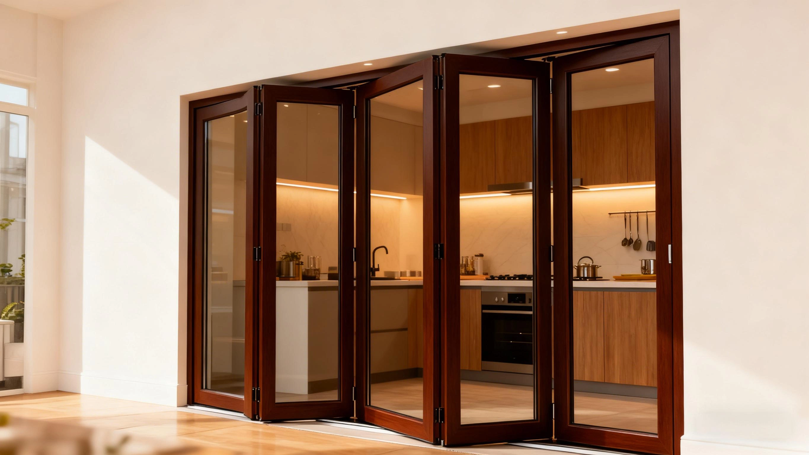 UPVC Accordion Doors