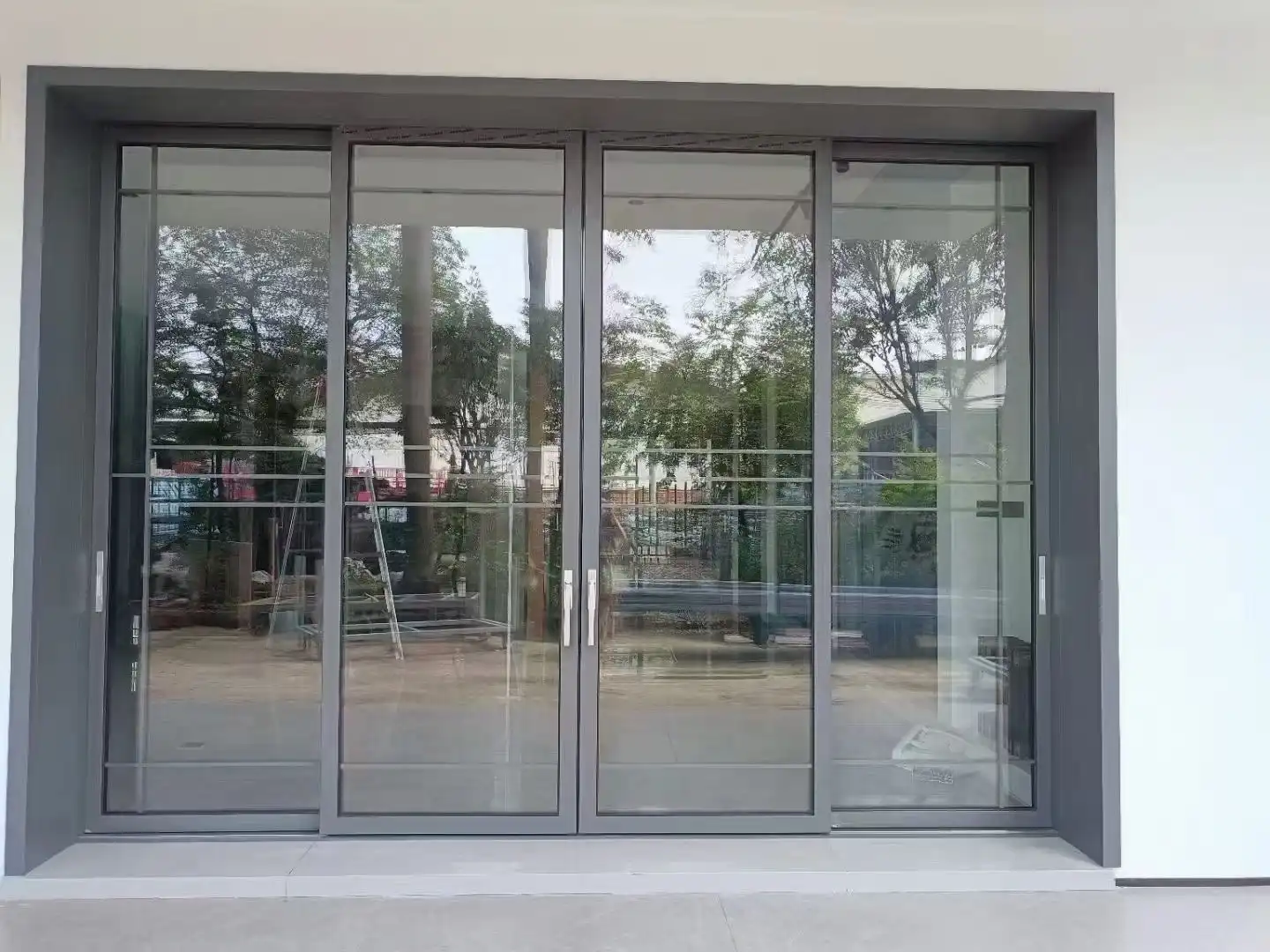 exterior aluminum sliding glass doors