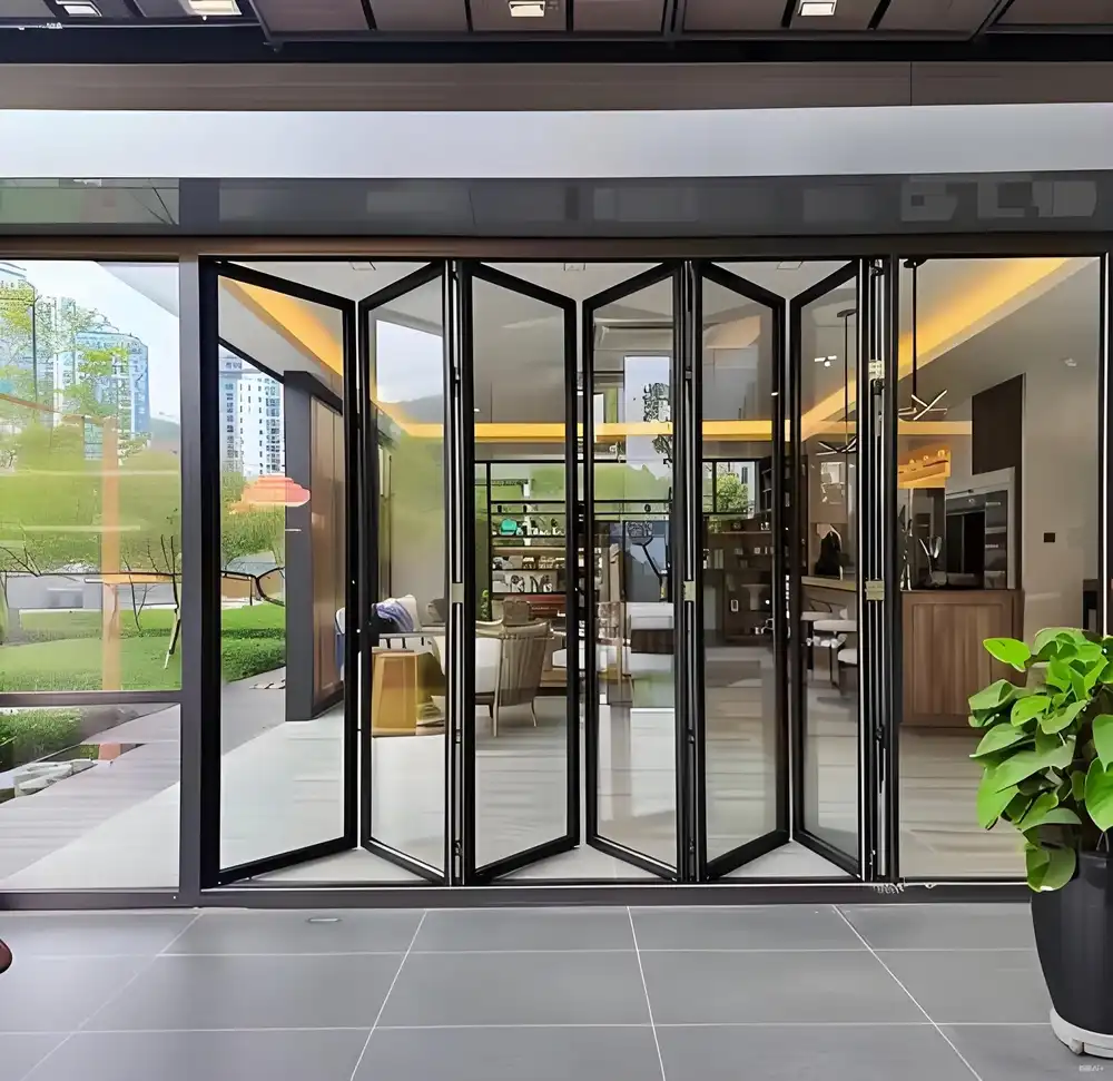Aluminum Folding Glass Door Aluminum Folding Glass Door