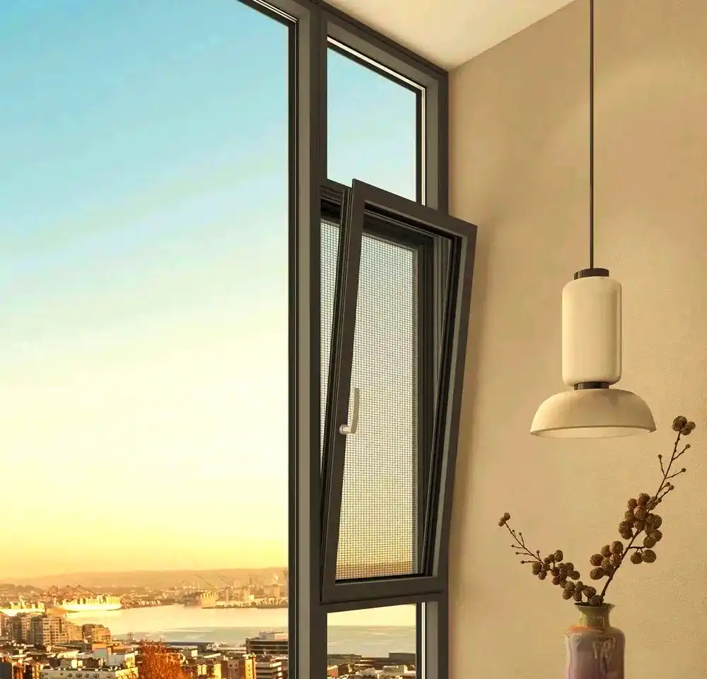 opening tilt and turn windows