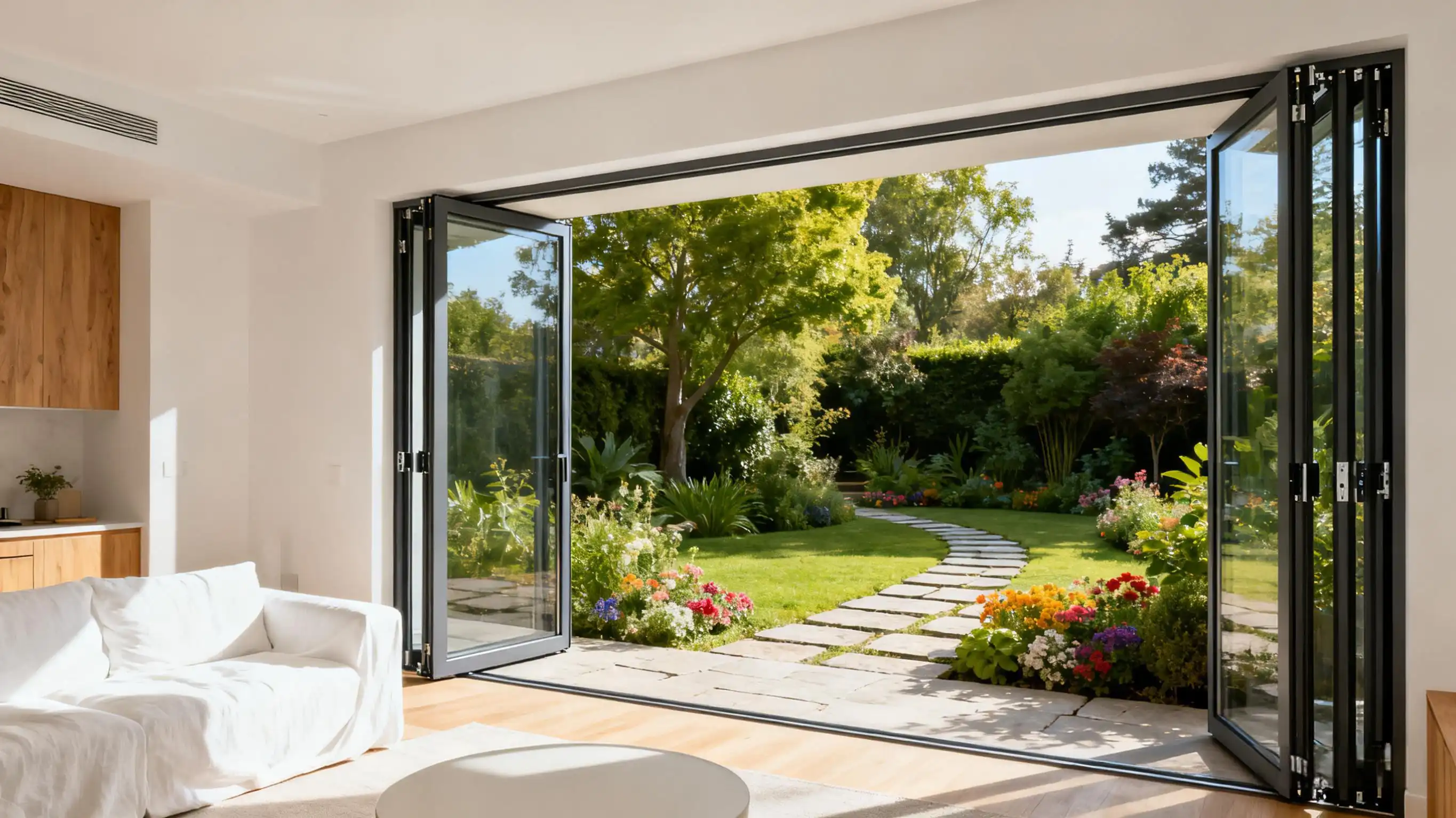 vinyl bifold patio doors
