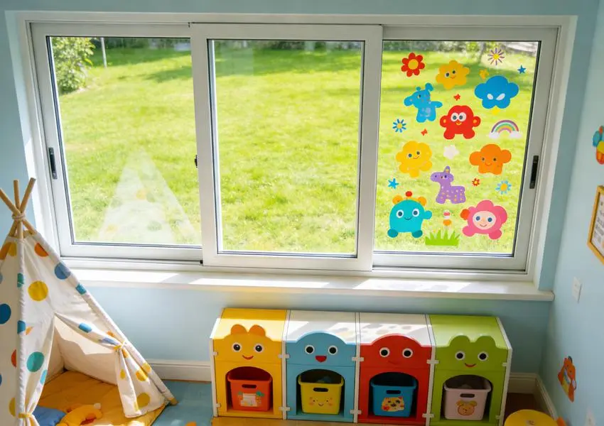 Three Track UPVC Sliding Window Three Track UPVC Sliding Window