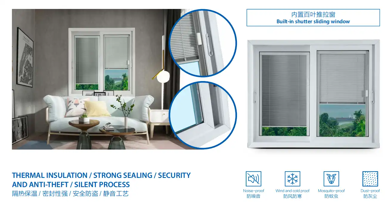 Horizontal Sliding UPVC Window