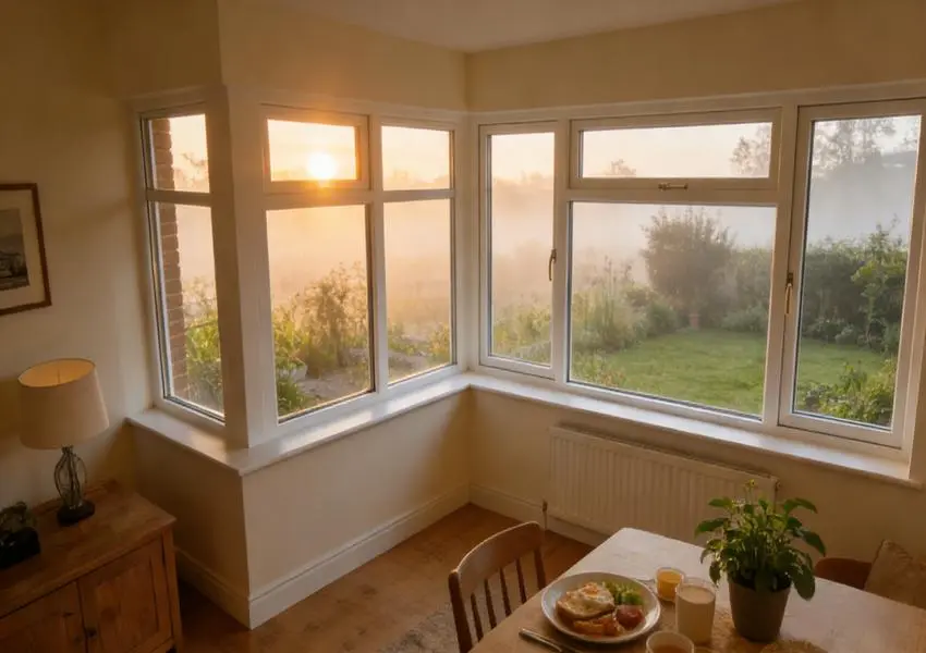 PVC Corner Window PVC Corner Window