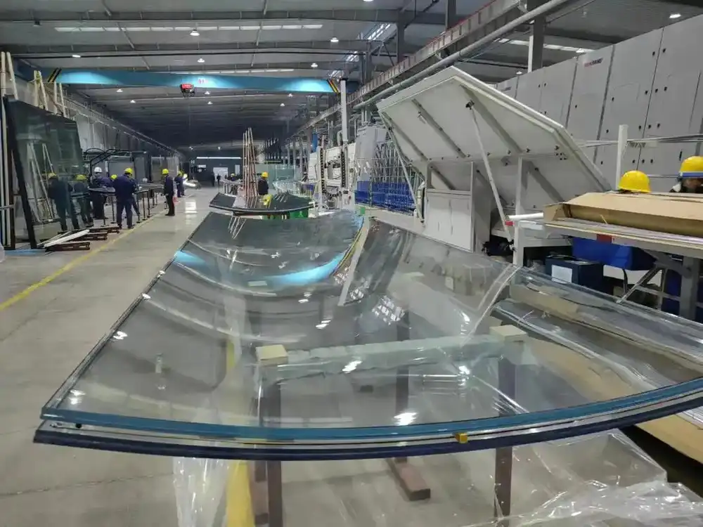 Aluminum Curved Glass Window Aluminum Curved Glass Window