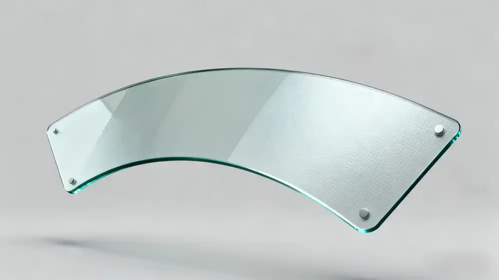 Aluminum Curved Glass Window