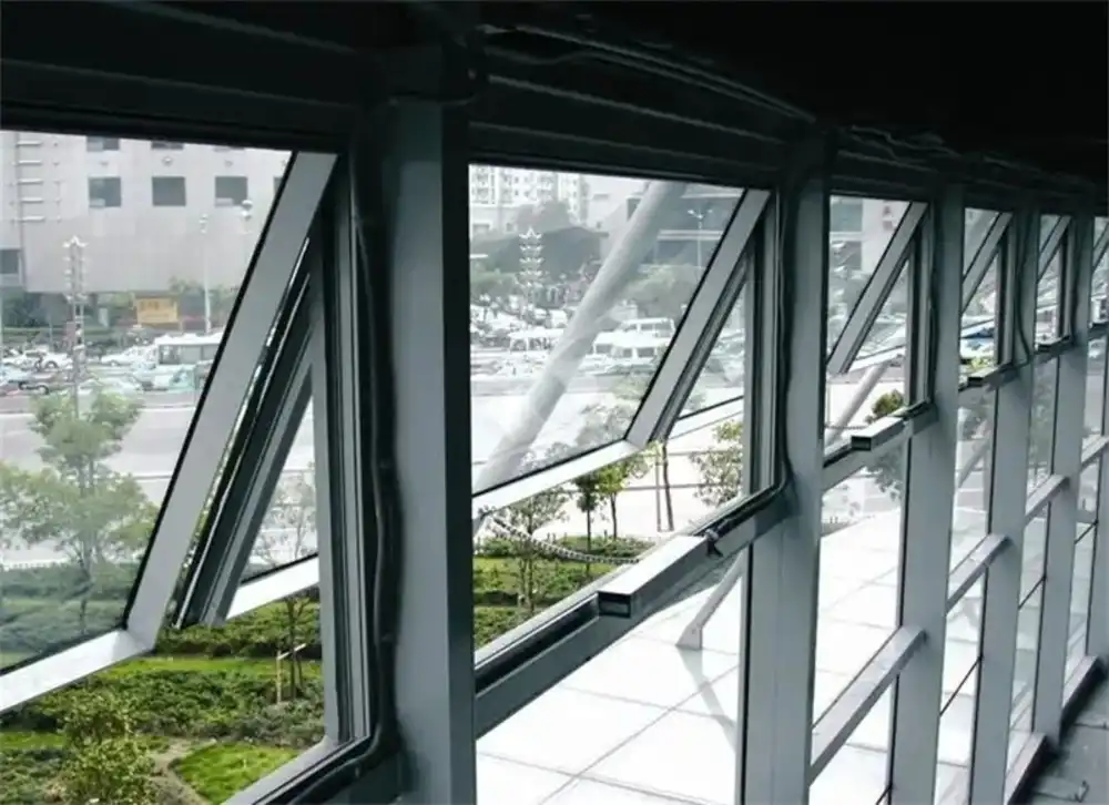 top hung outward window