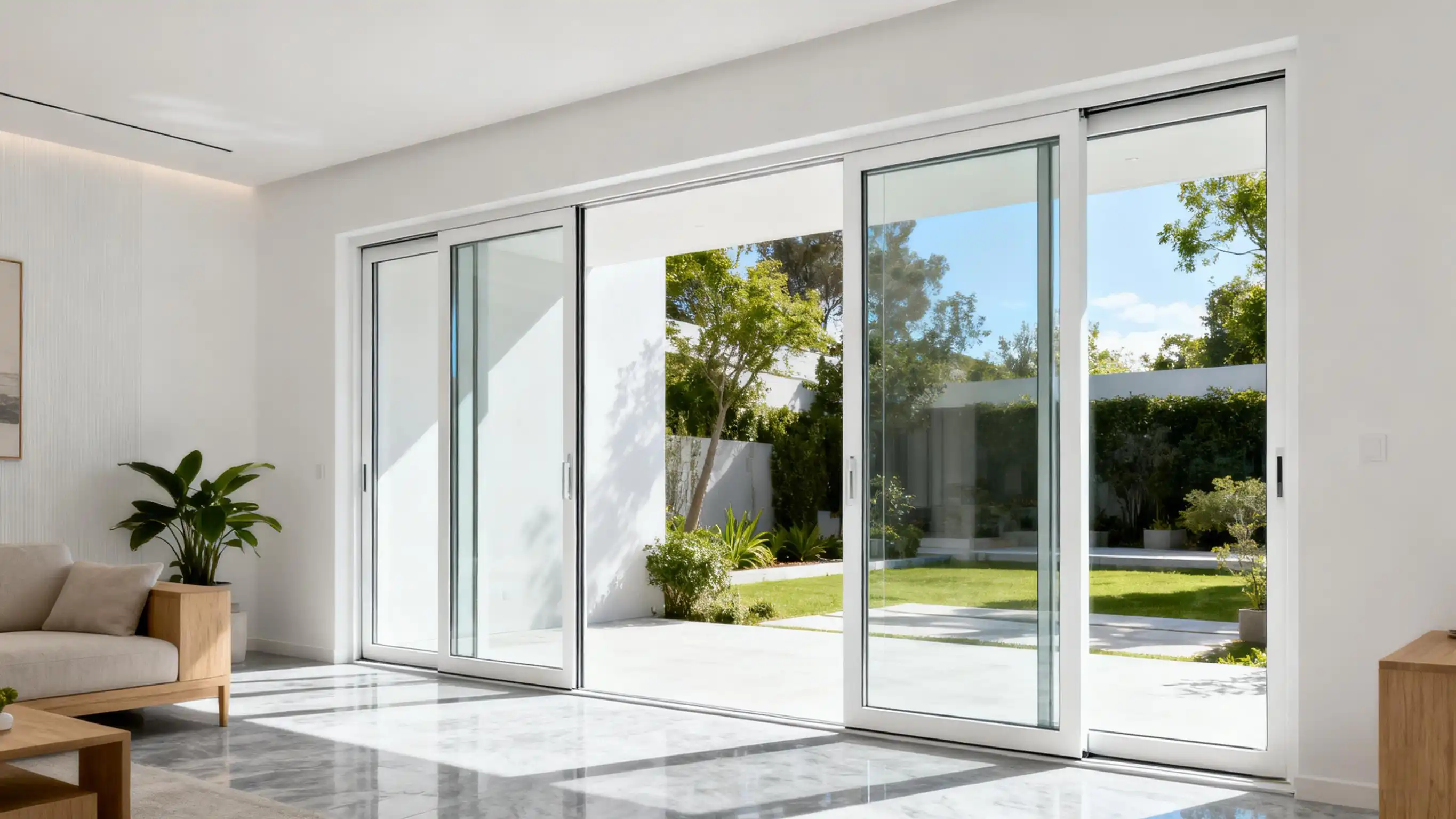 Multi-Panel UPVC Sliding Doors