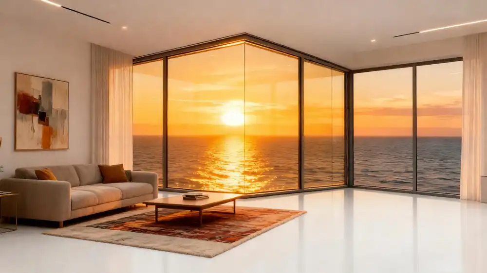 90 Degree Corner Window