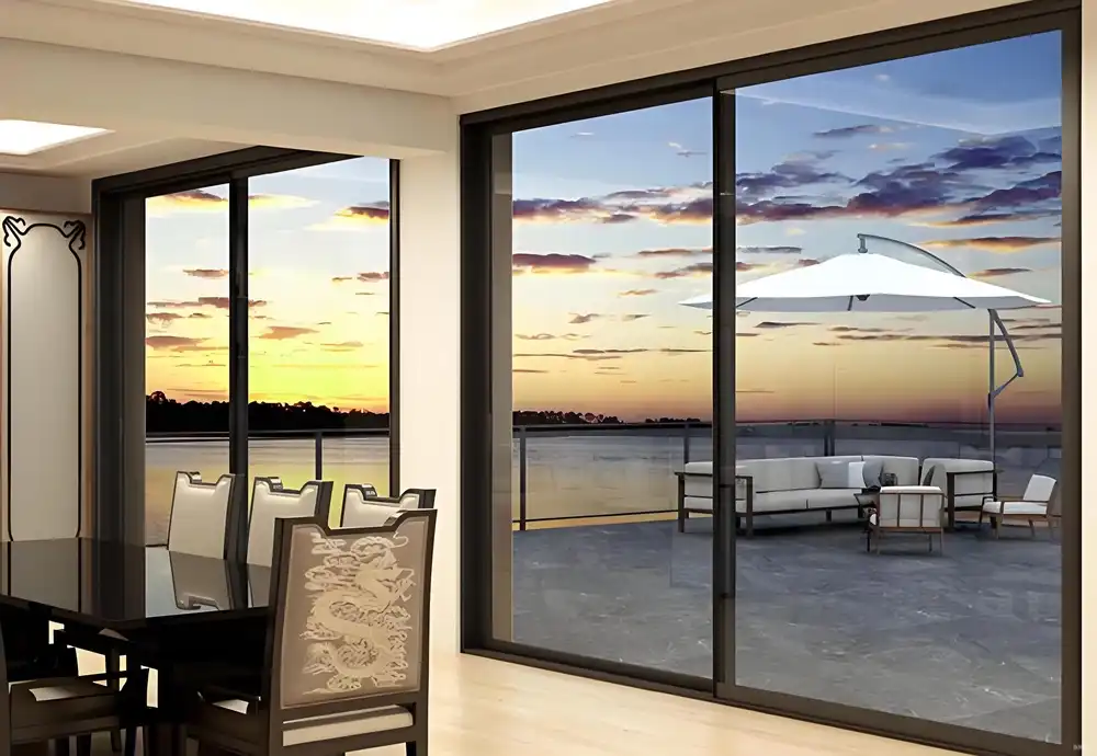 Aluminum Automatic Sliding Door