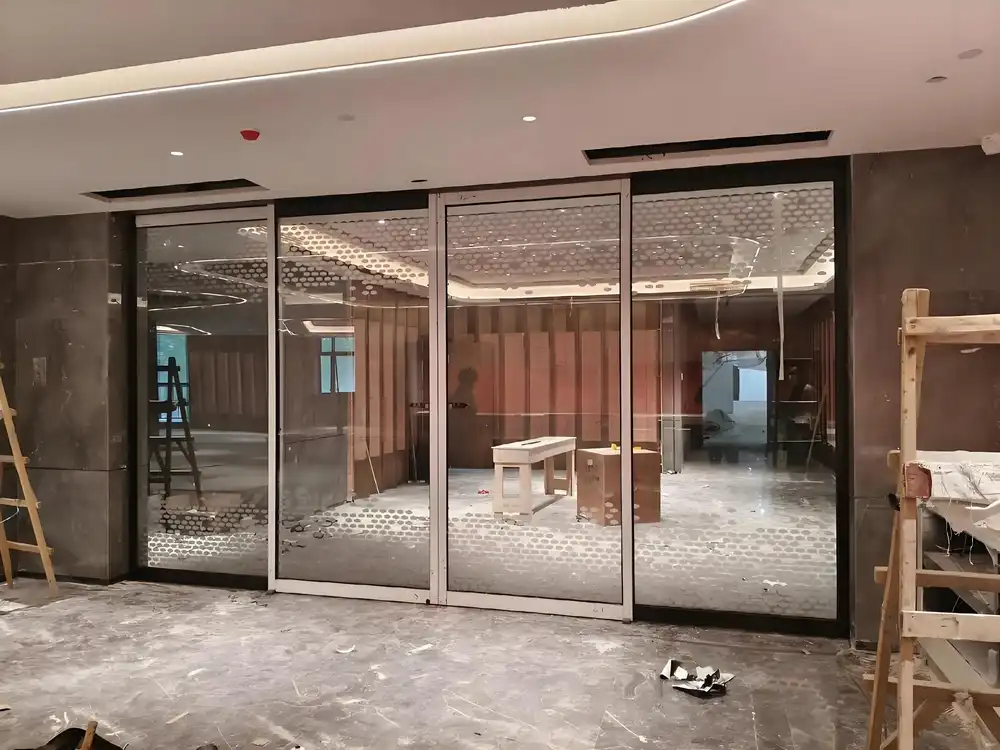 Aluminum Automatic Sliding Door