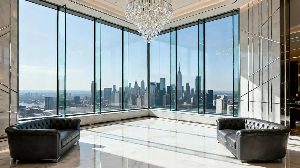 corner window aluminium