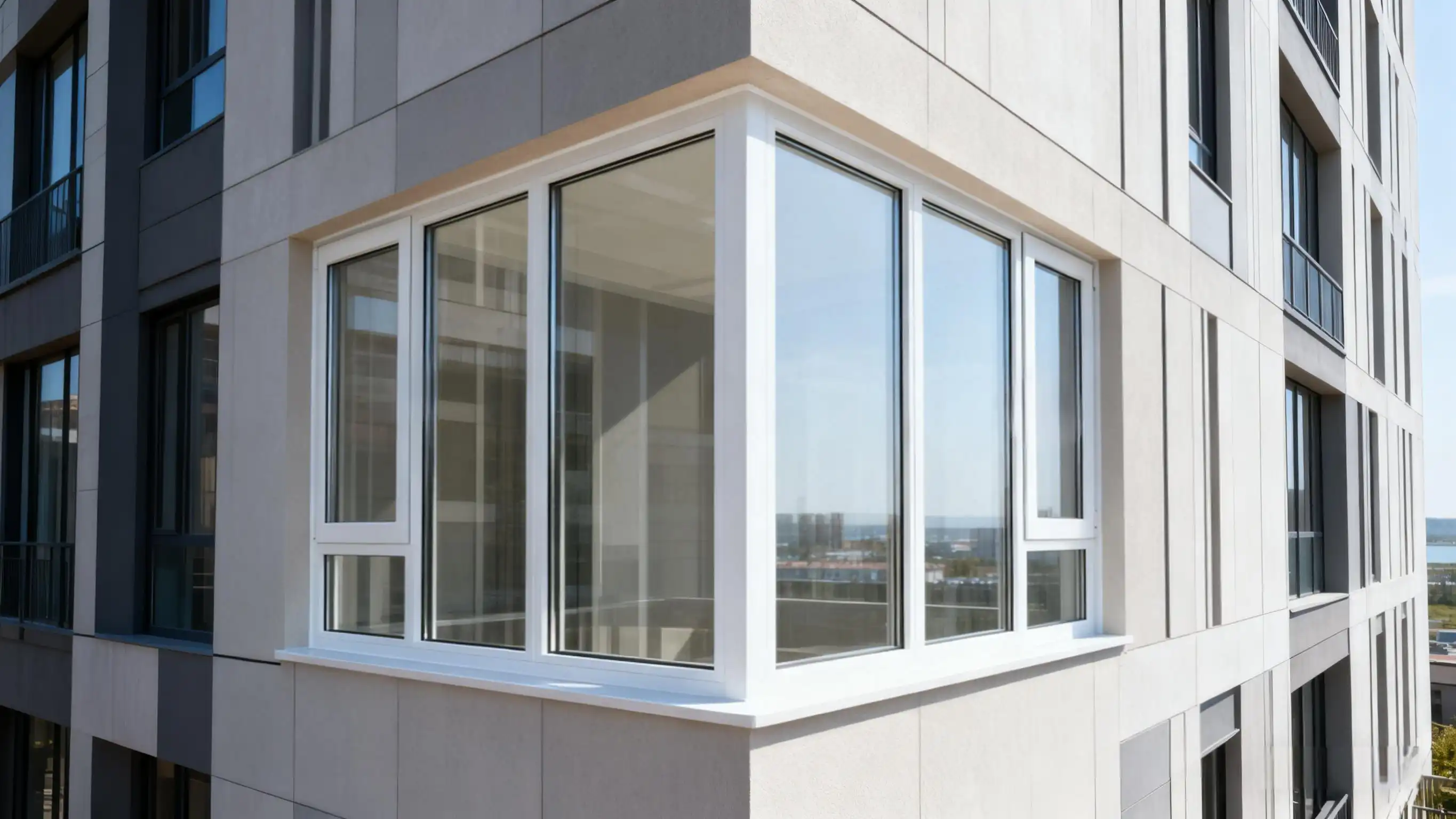 Architectural Corner Window UPVC Architectural Corner Window UPVC