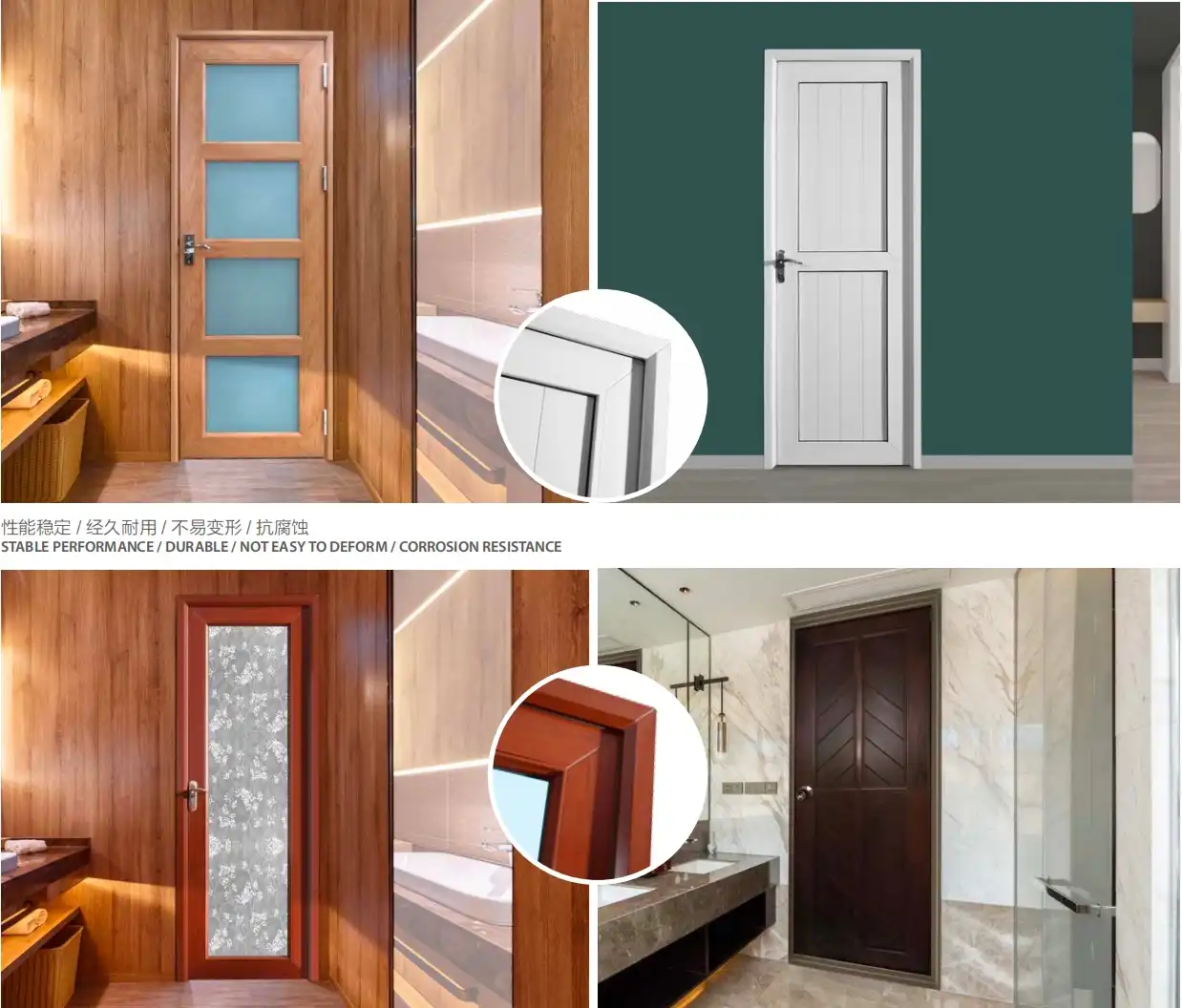 upvc composite front doors