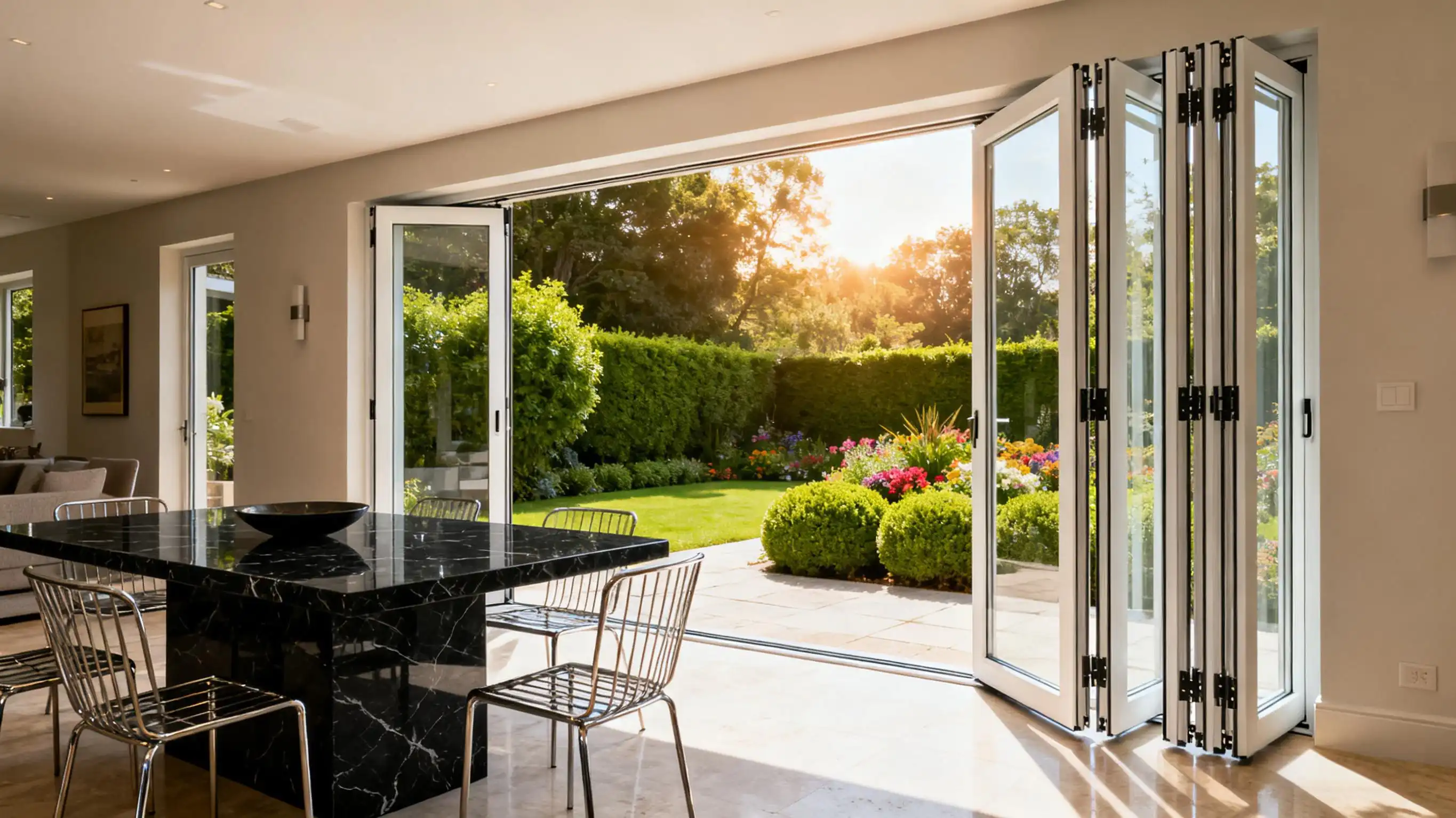 UPVC Accordion Doors