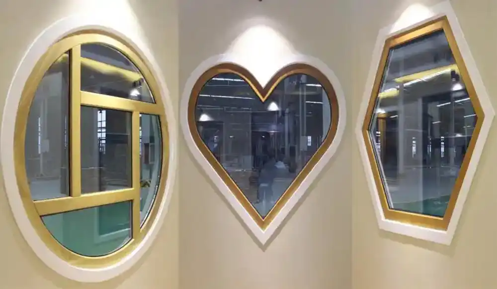 Aluminum Curved Glass Window Aluminum Curved Glass Window