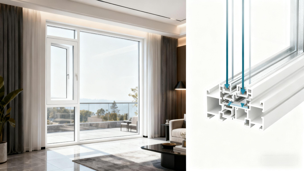 UPVC door & window profiles UPVC door & window profiles