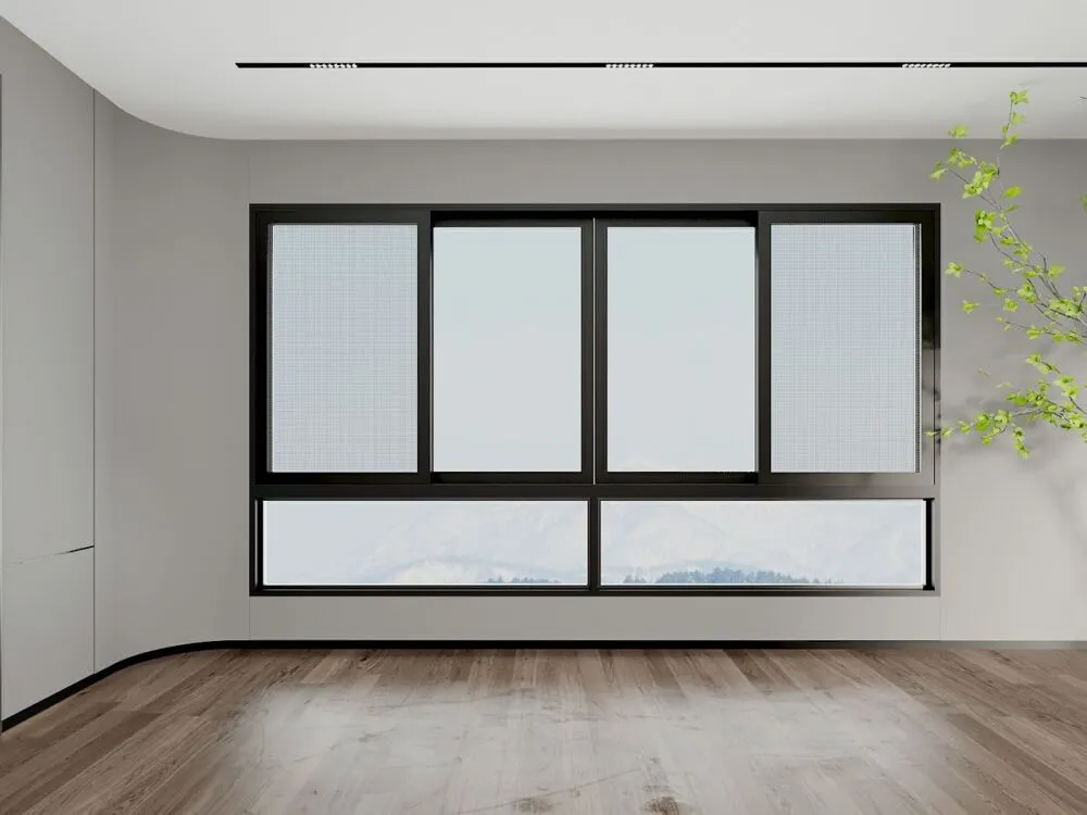 horizontal sliding aluminium windows