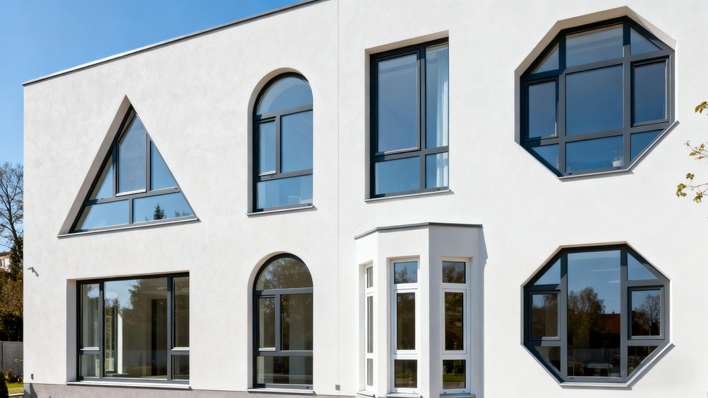 Custom Size UPVC Windows