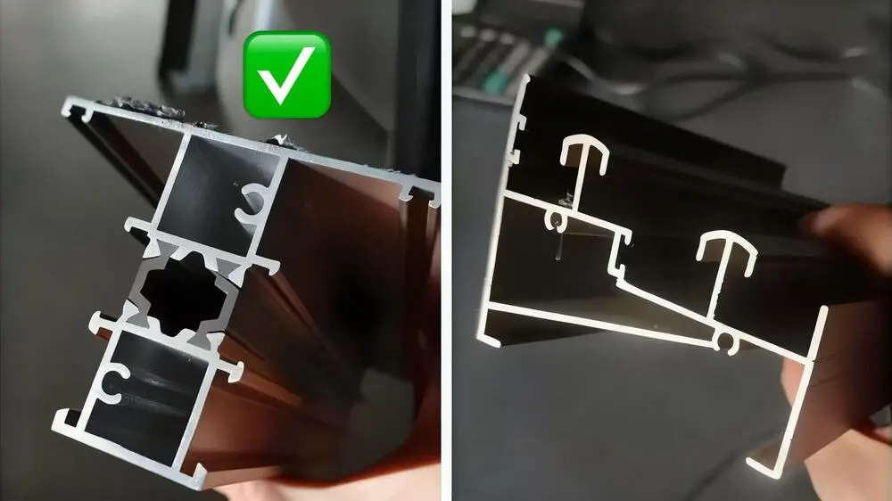 aluminum sliding door profile