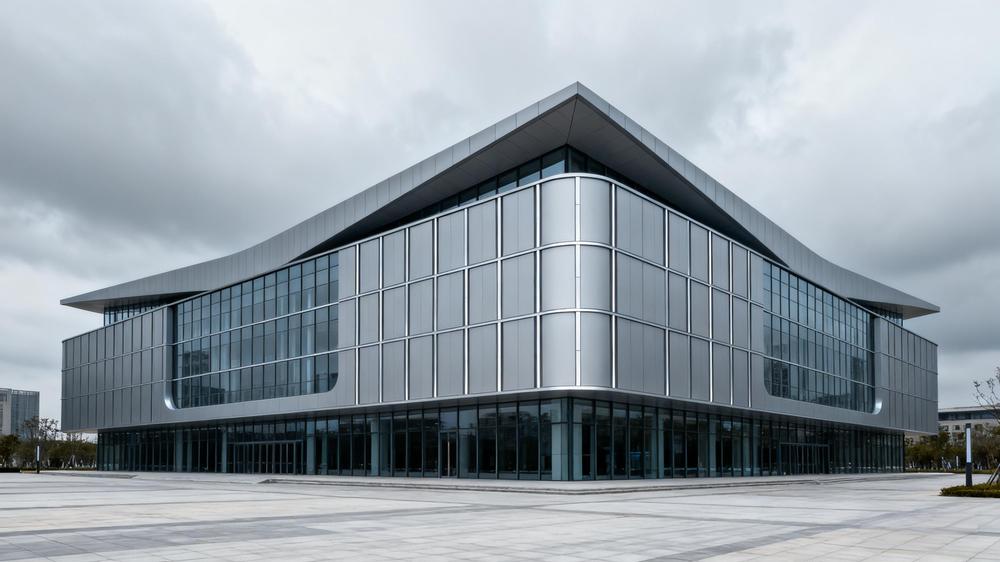 aluminum curtain wall panels