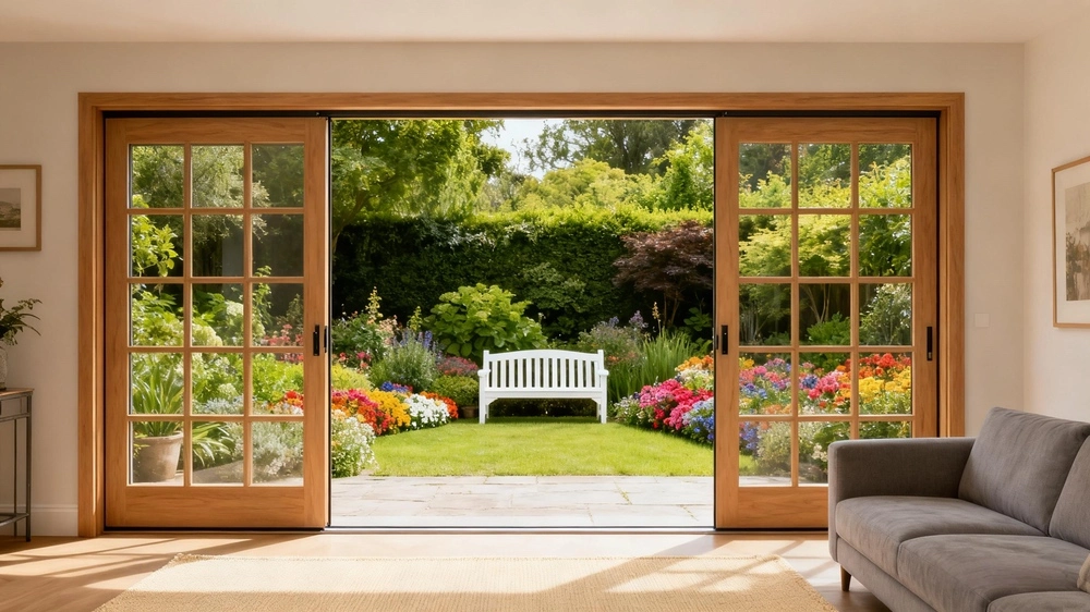 commercial glass sliding doors exterior