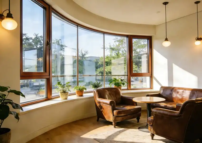 Architectural Uses of Aluminum Curved Glass Window in Landmark Builds
