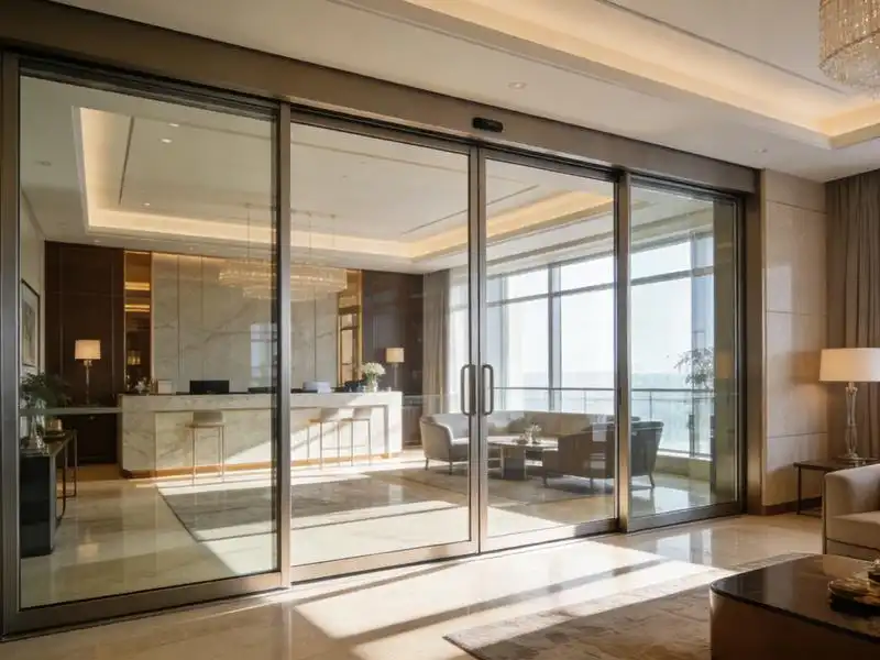 OEM Aluminum Automatic Sliding Door Solutions for Builders