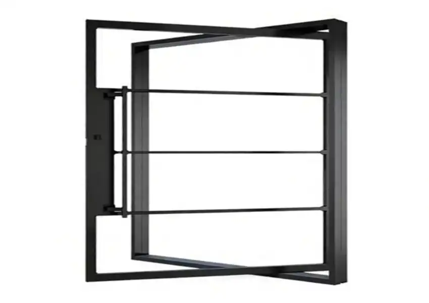 How Aluminum Pivot-Hinged Door Enhances Curb Appeal?