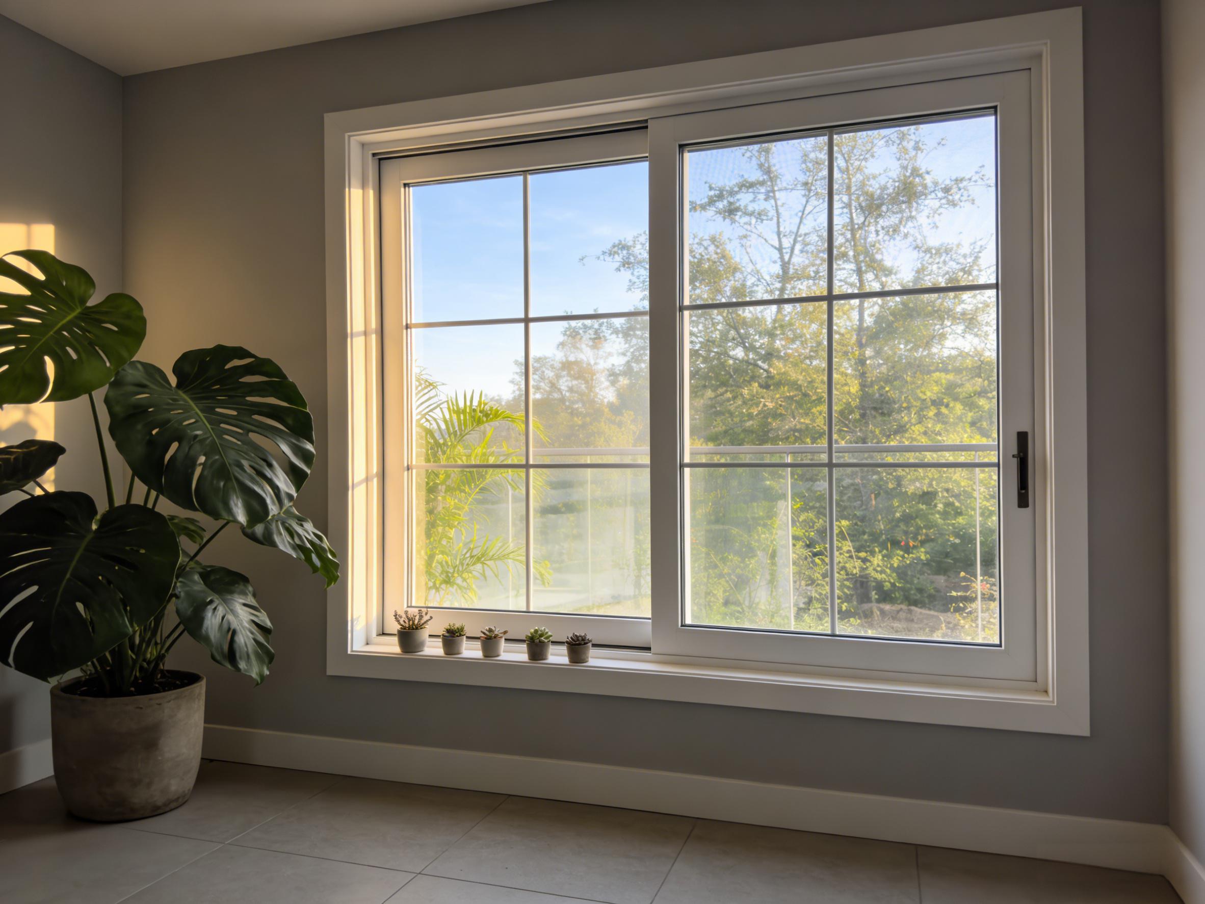 Aluminium Two Track Sliding Window The Simple Space-Saving Solution for Modern Architecture