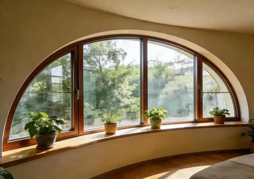 Aluminum Curved Glass Window Benefits for Natural Light & Views