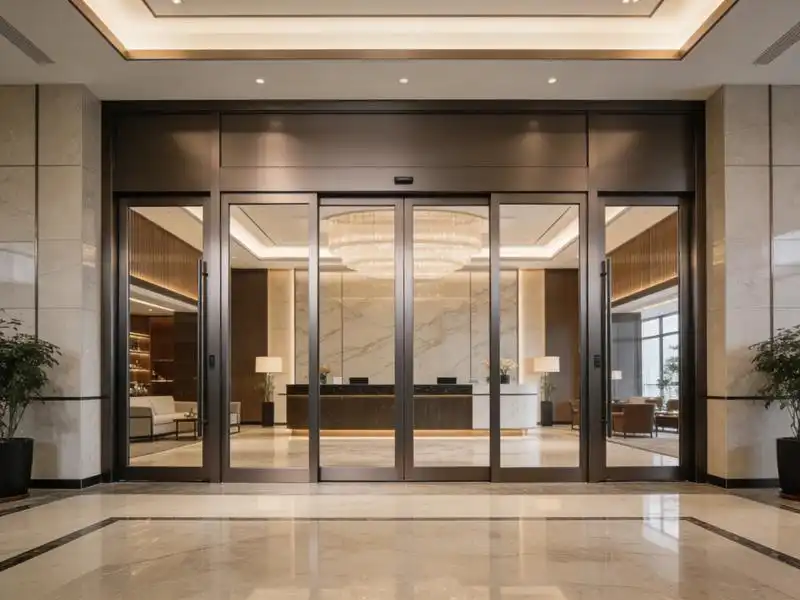 How Do Commercial Aluminum Doors Perform in Harsh Weather Conditions?