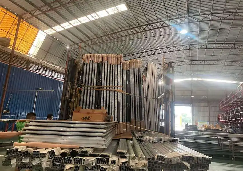 How many types of aluminium profile are there?